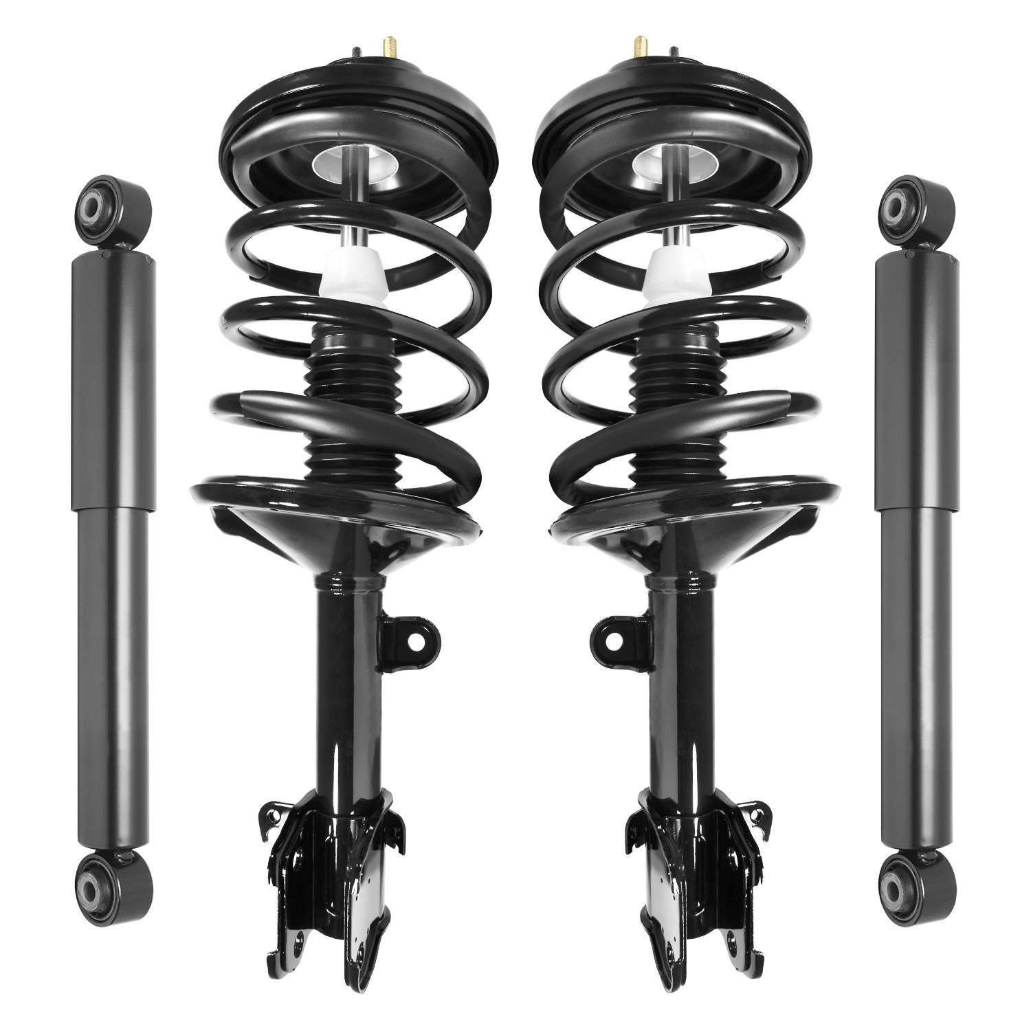 4-11643-250030-001 Front & Rear Suspension Strut & Coil Spring Assembly Fits Select Acura MDX, Honda Pilot