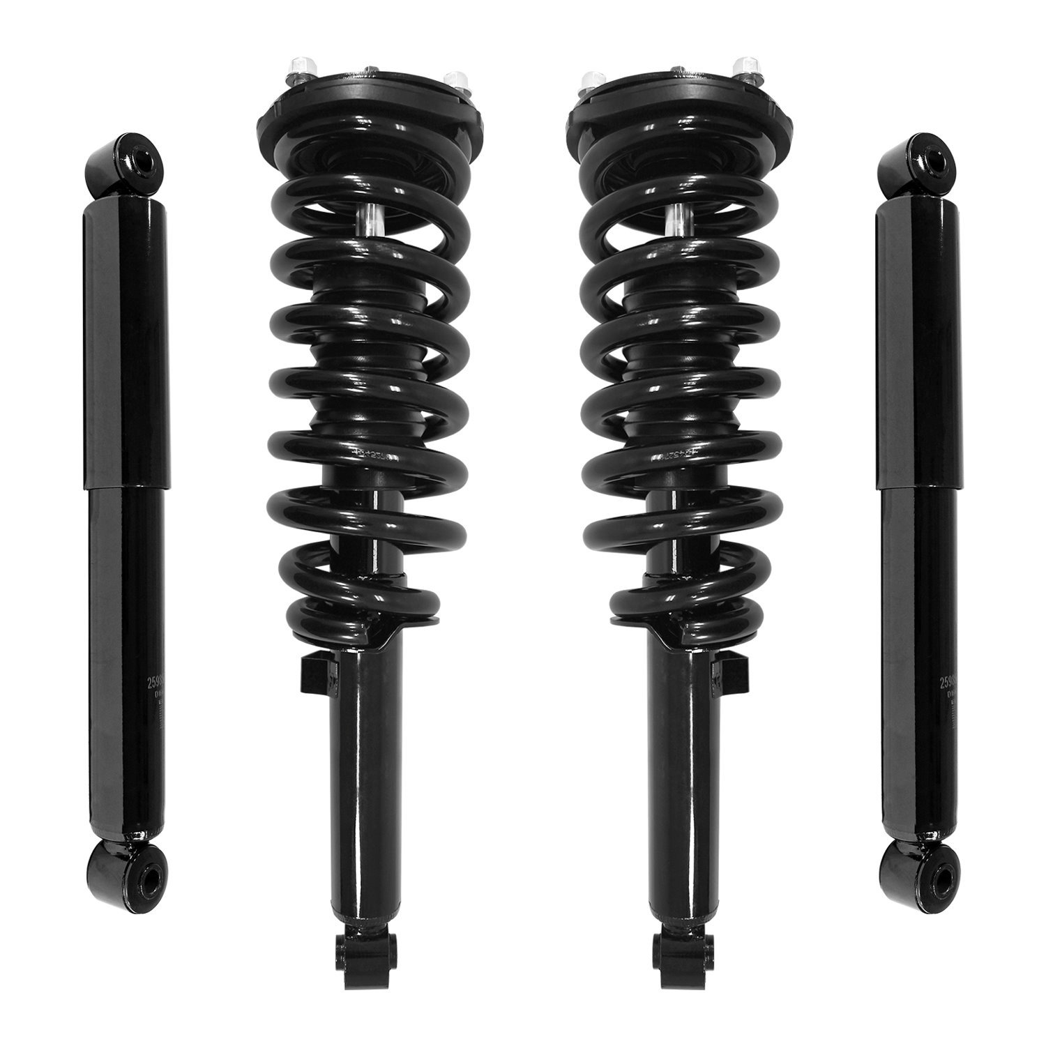 4-11653-259850-001 Front & Rear Suspension Strut & Coil Spring Assembly Fits Select Kia Sorento