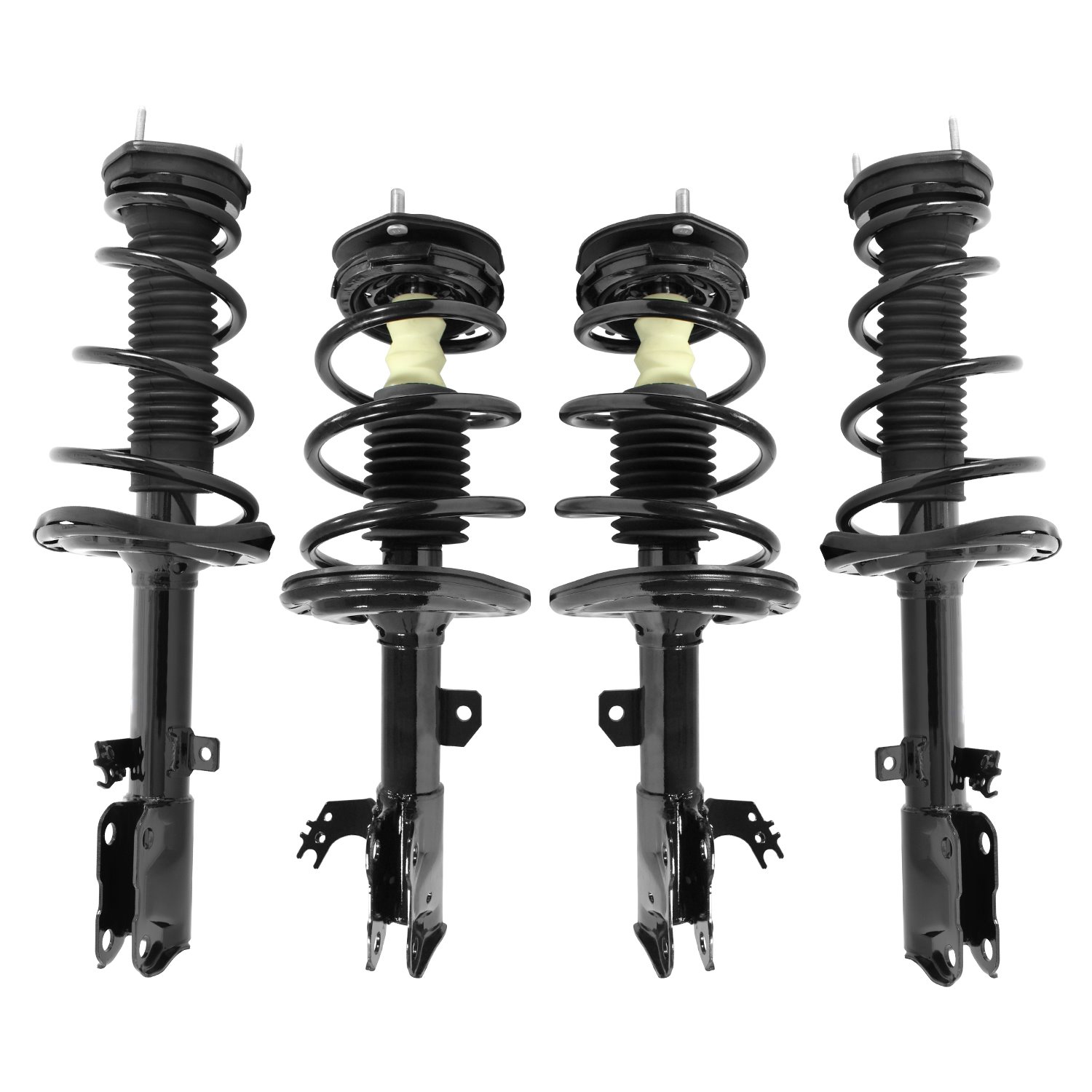 4-11693-15073-001 Front & Rear Suspension Strut & Coil Spring Assembly Kit Fits Select Toyota Camry