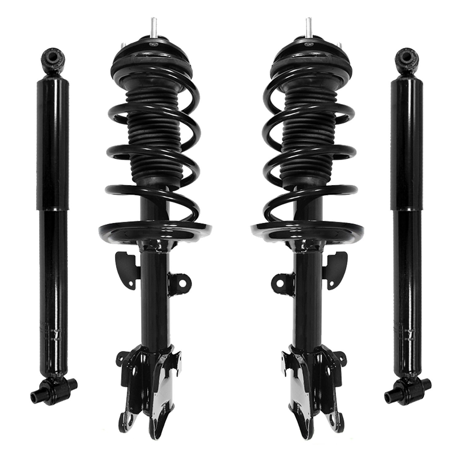 4-11713-259110-001 Front & Rear Suspension Strut & Coil Spring Assembly Fits Select Acura ZDX, Acura MDX