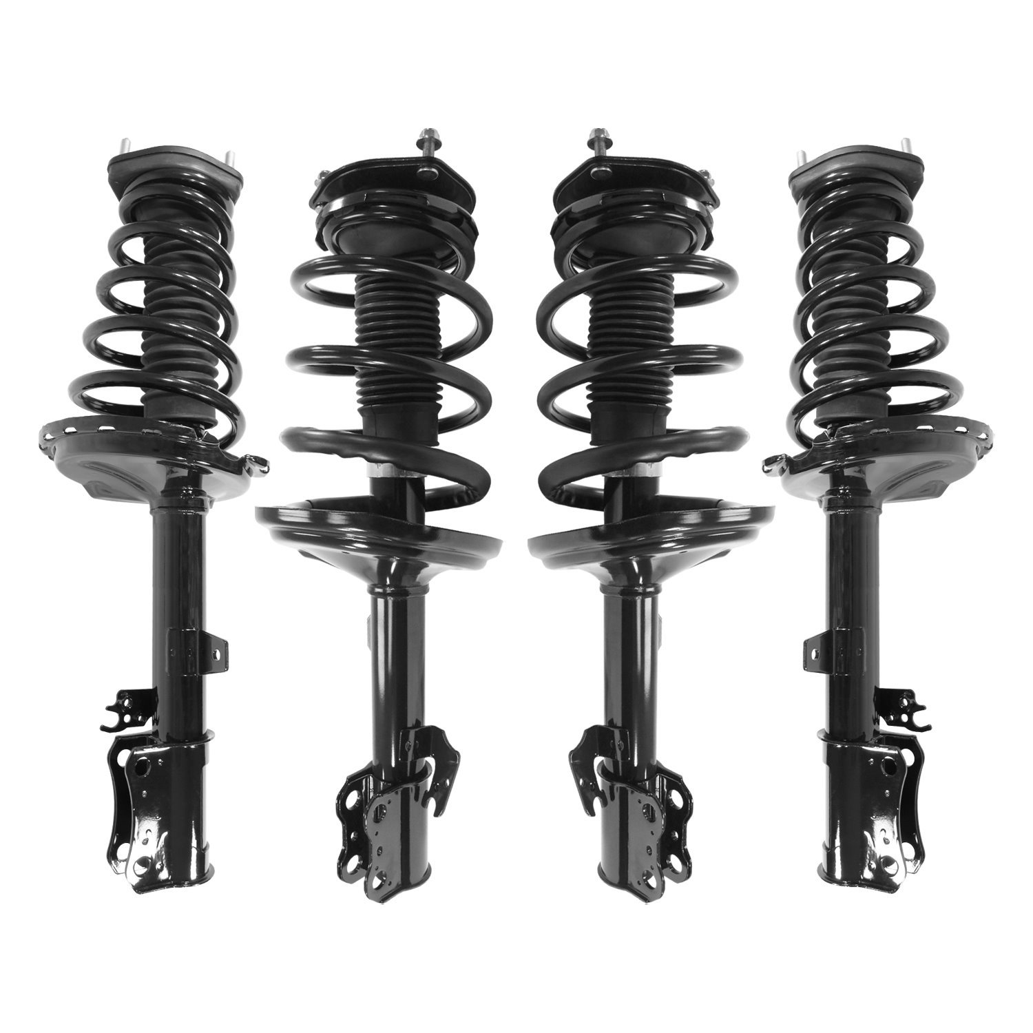 4-11727-15901-001 Front & Rear Suspension Strut & Coil Spring Assembly Kit Fits Select Lexus RX330, Lexus RX400h, Lexus RX350