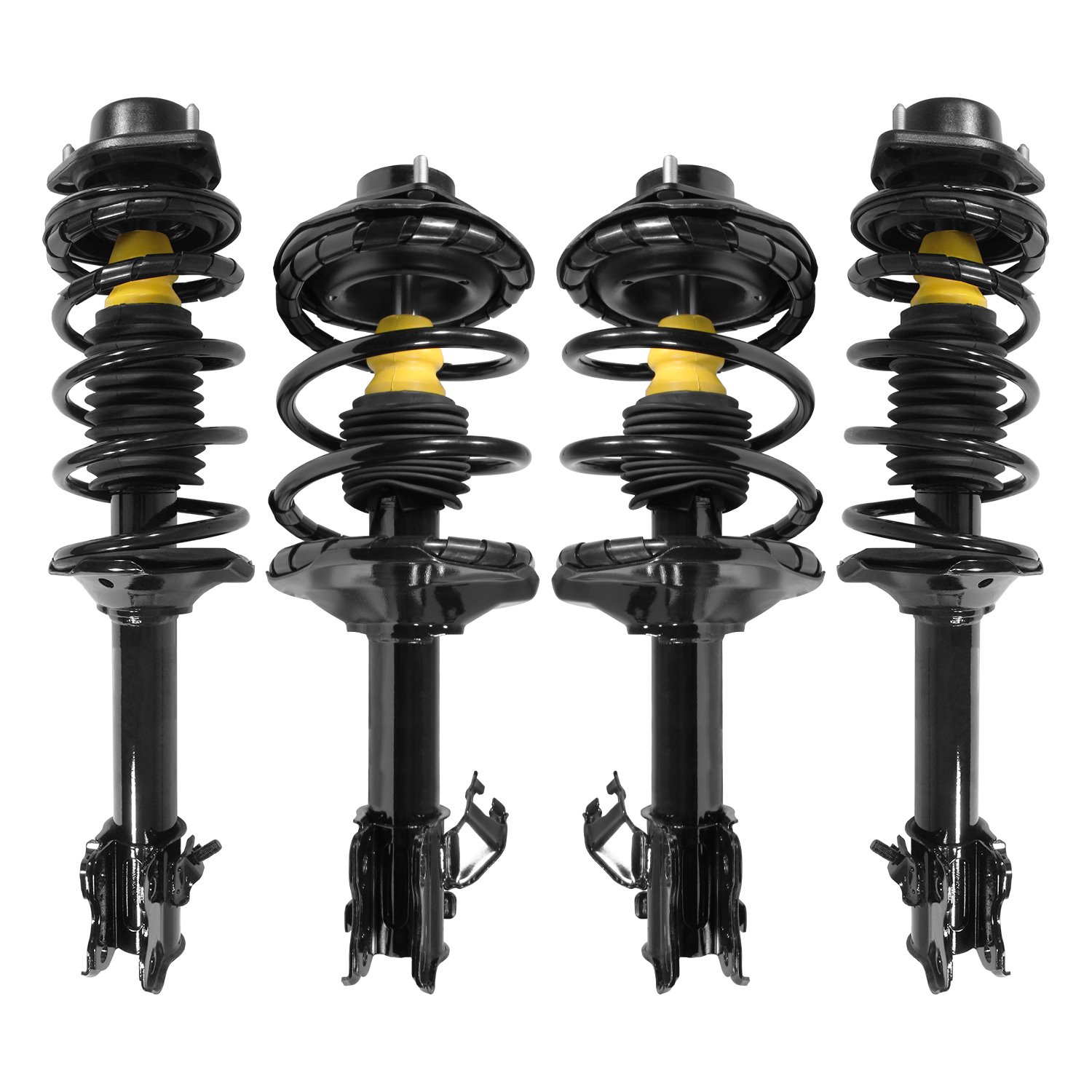 4-11753-15121-001 Front & Rear Suspension Strut & Coil Spring Assembly Kit Fits Select Nissan Altima