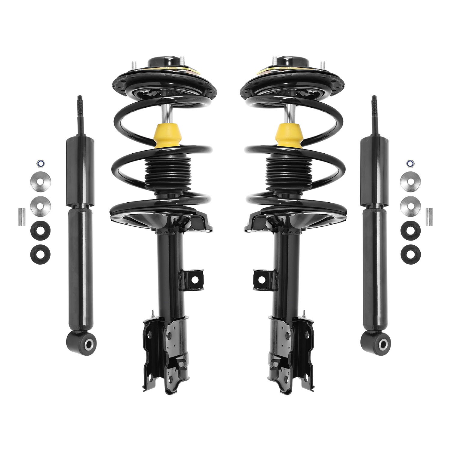 4-11761-255600-001 Front & Rear Suspension Strut & Coil Spring Assembly Fits Select Nissan Murano