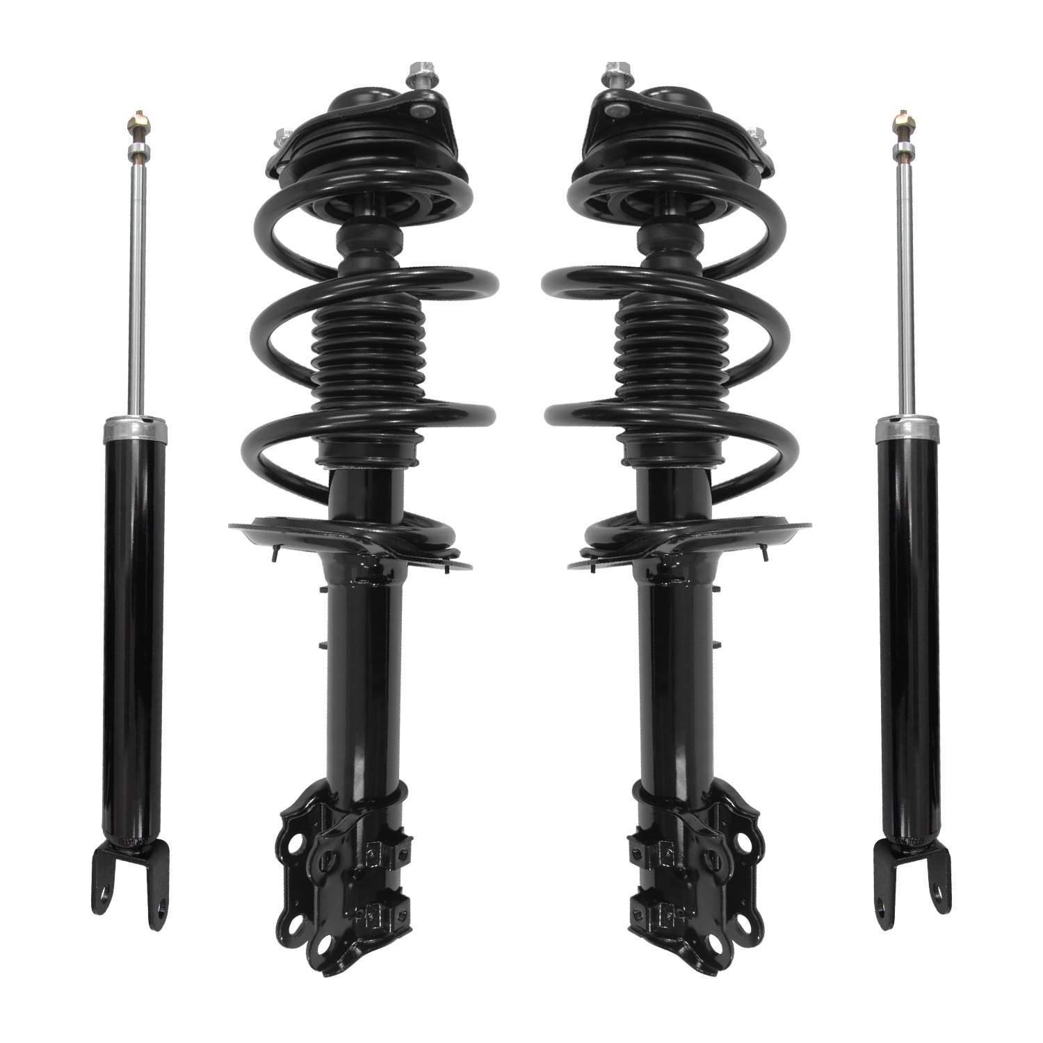 4-11793-259160-001 Front & Rear Suspension Strut & Coil Spring Assembly Fits Select Hyundai Sonata