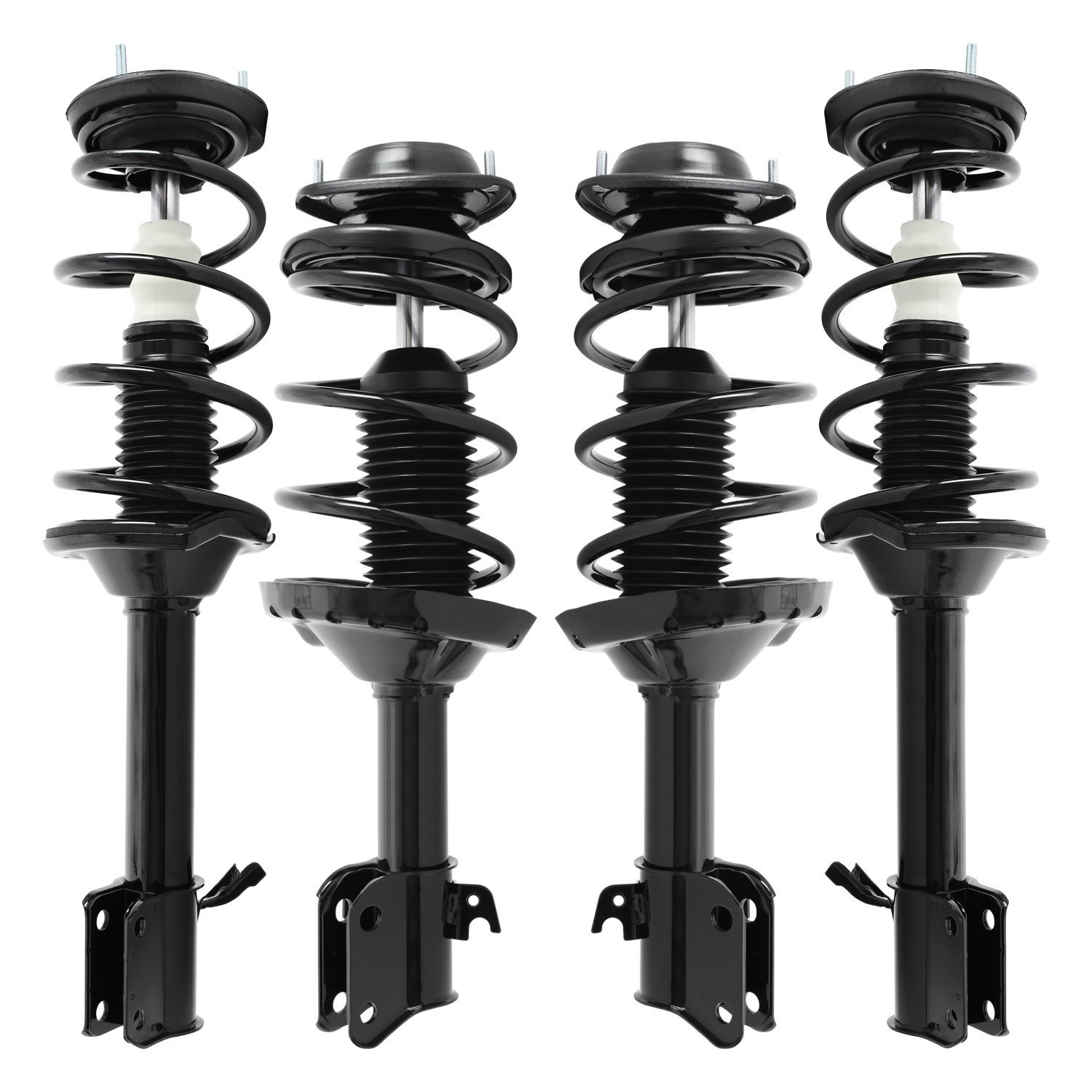 4-11821-15811-001 Front & Rear Suspension Strut & Coil Spring Assembly Kit Fits Select Subaru Forester