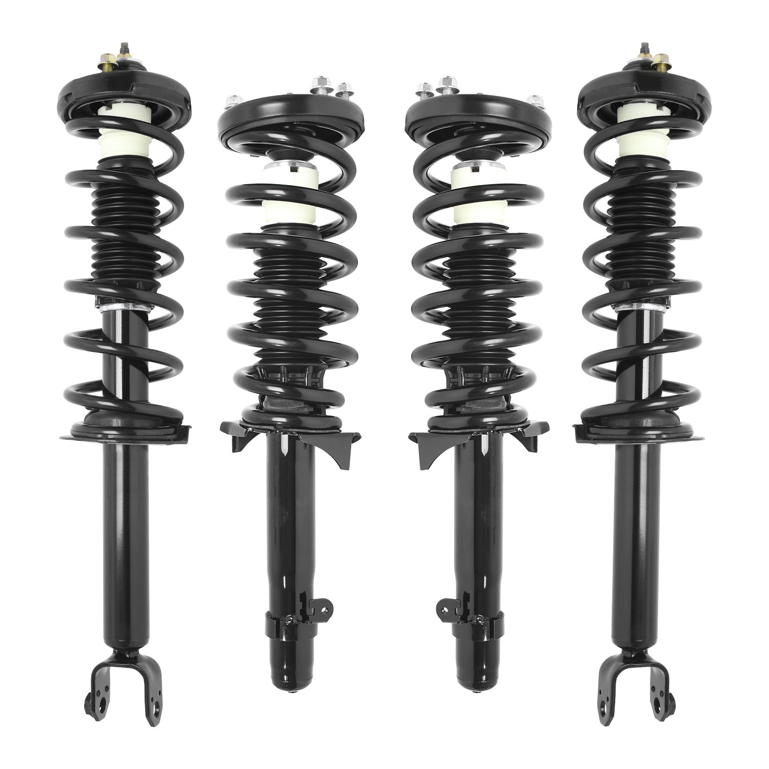 4-11827-15011-001 Front & Rear Suspension Strut & Coil Spring Assembly Kit Fits Select Acura TSX