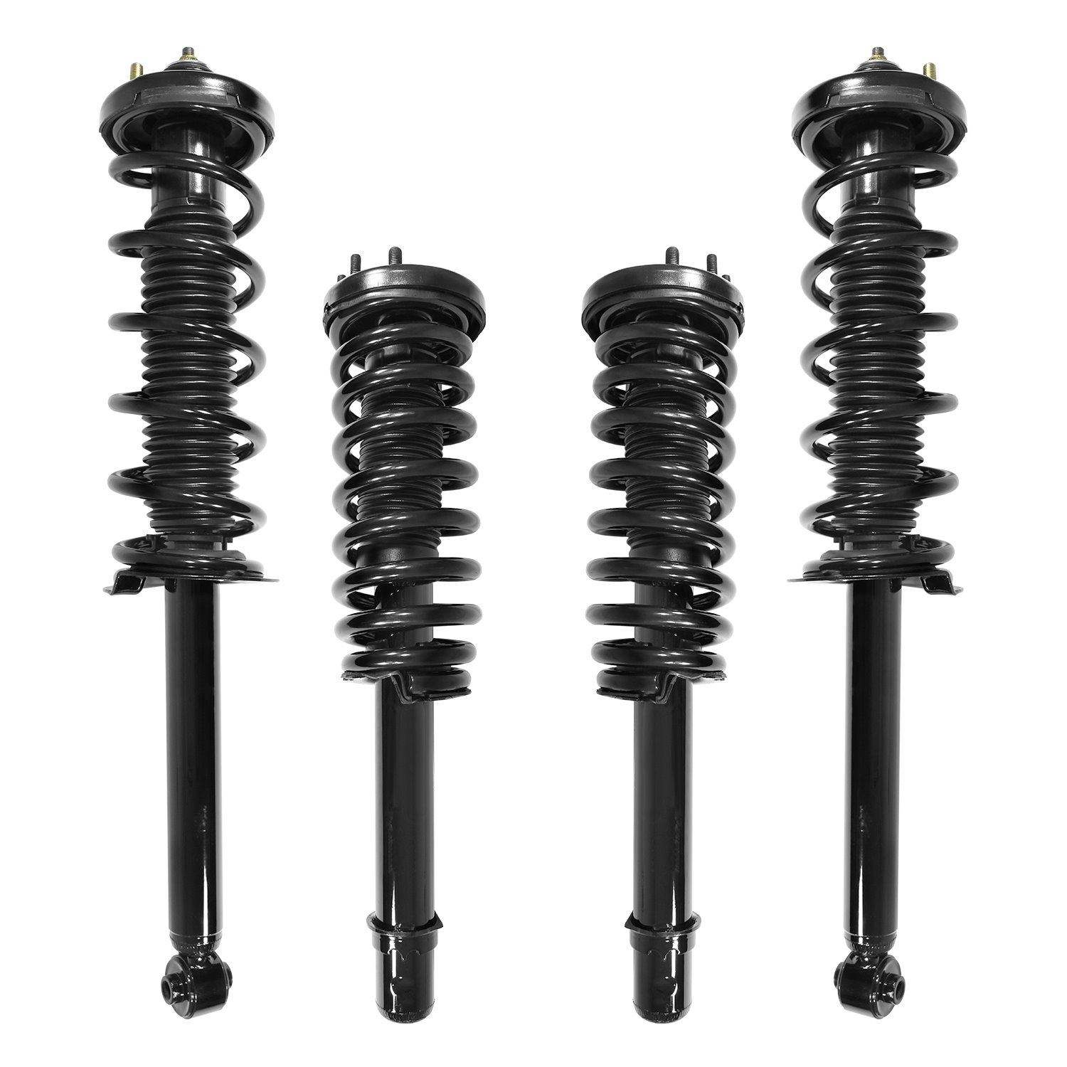 4-11871-15050-001 Front & Rear Suspension Strut & Coil Spring Assembly Kit Fits Select Honda Accord