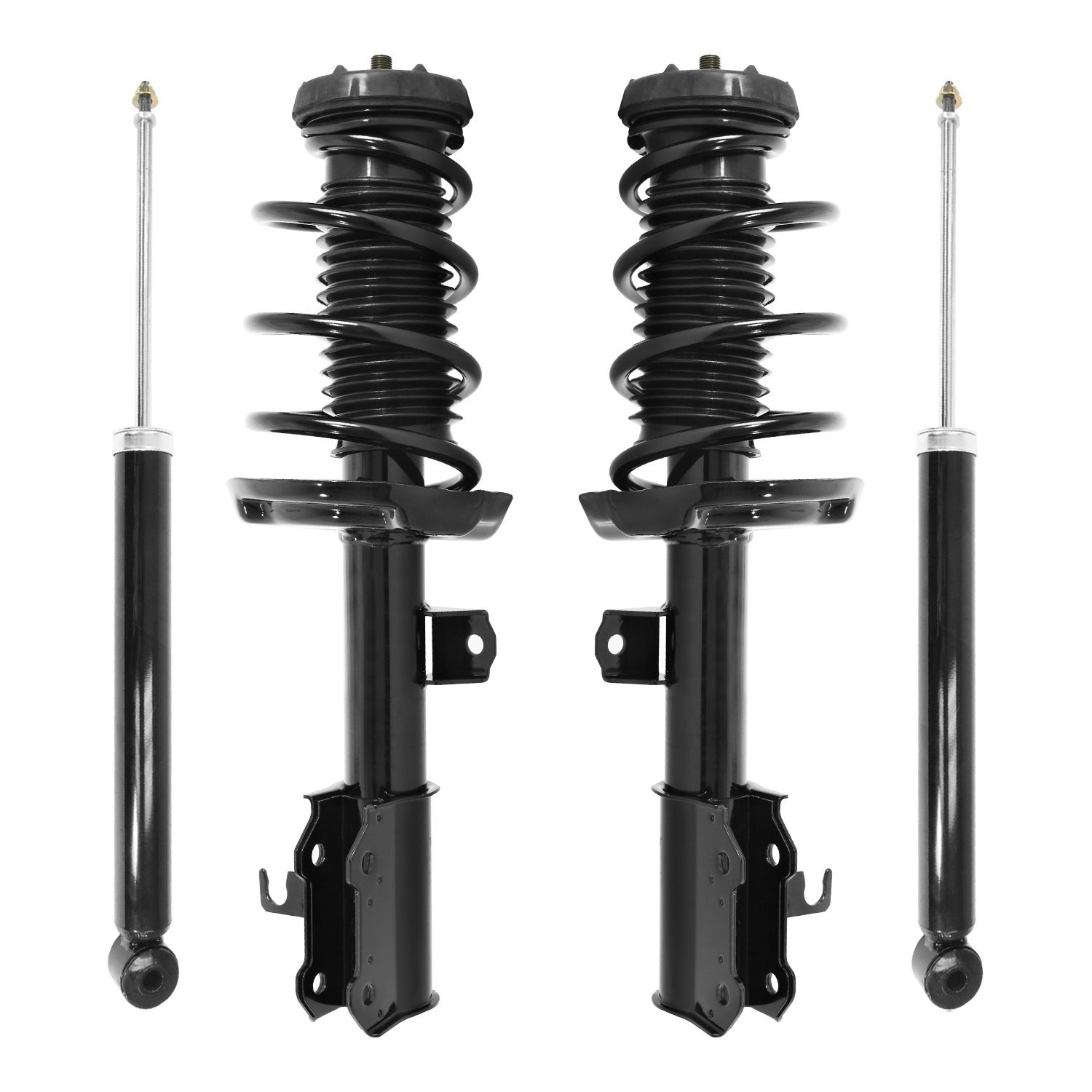 4-11881-251180-001 Front & Rear Suspension Strut & Coil Spring Assembly Fits Select Chevy Cruze