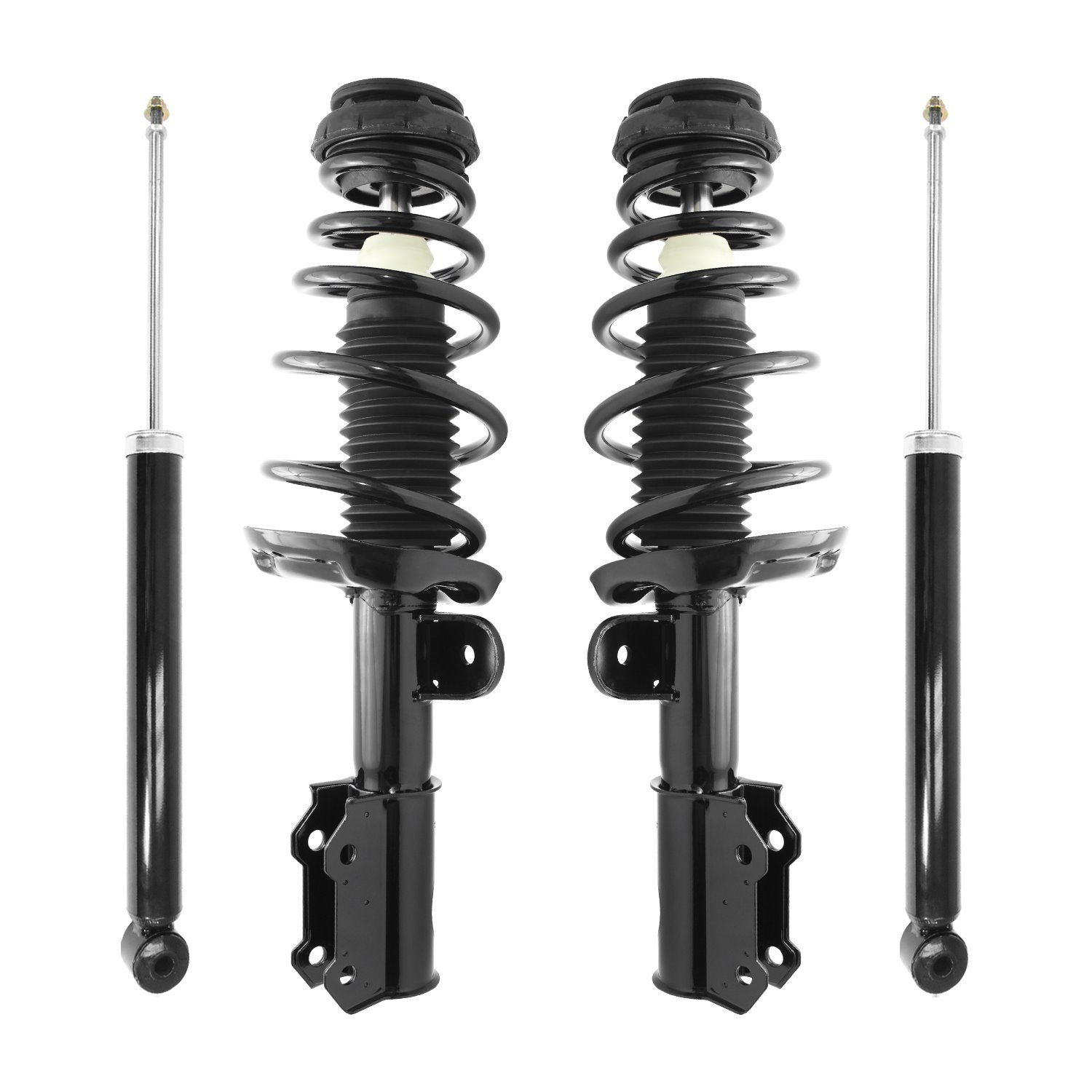 4-11885-251180-001 Front & Rear Suspension Strut & Coil Spring Assembly Fits Select Chevy Cruze