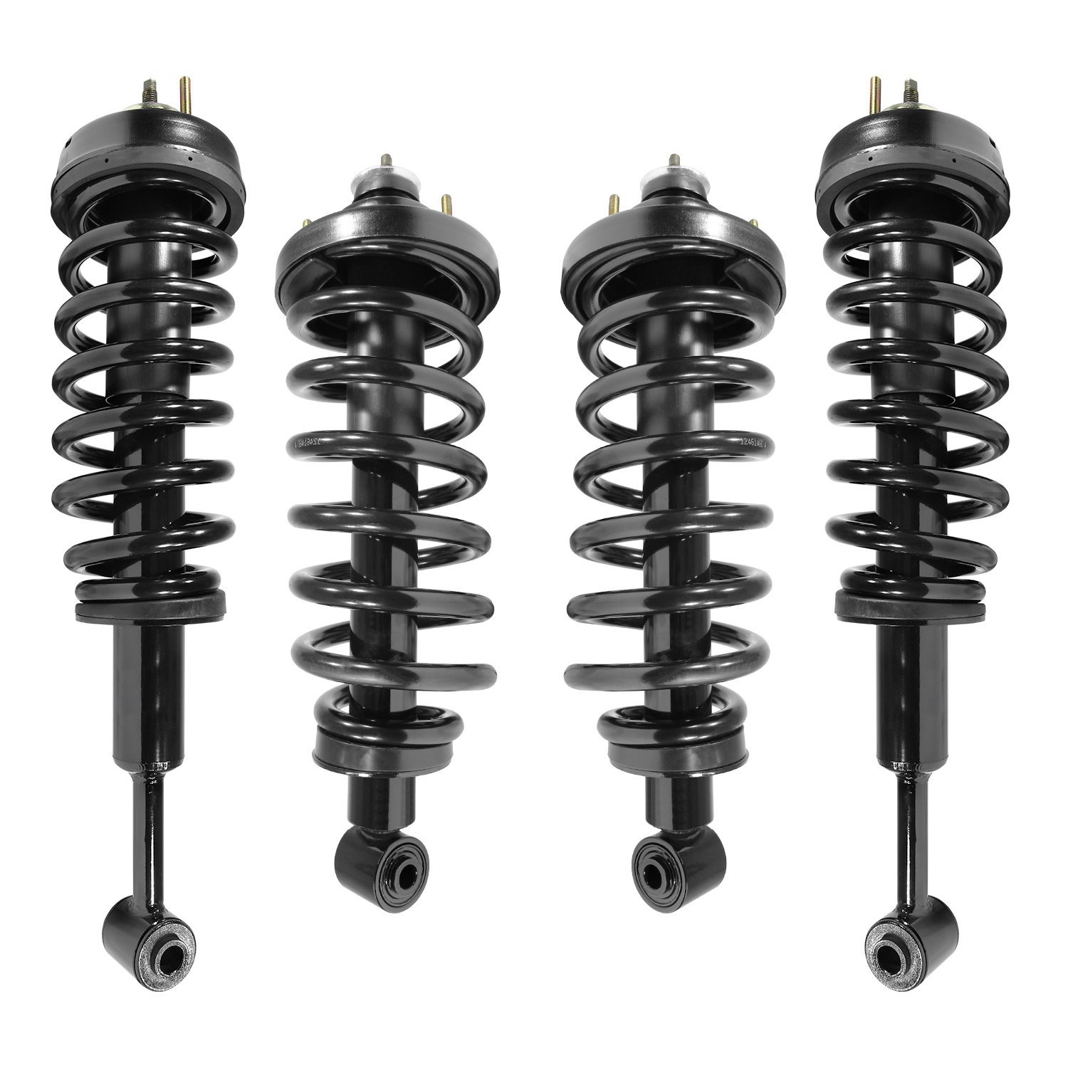 4-11890-15400-001 Front & Rear Suspension Strut & Coil Spring Assembly Kit Fits Select Ford Explorer, Mercury Mountaineer