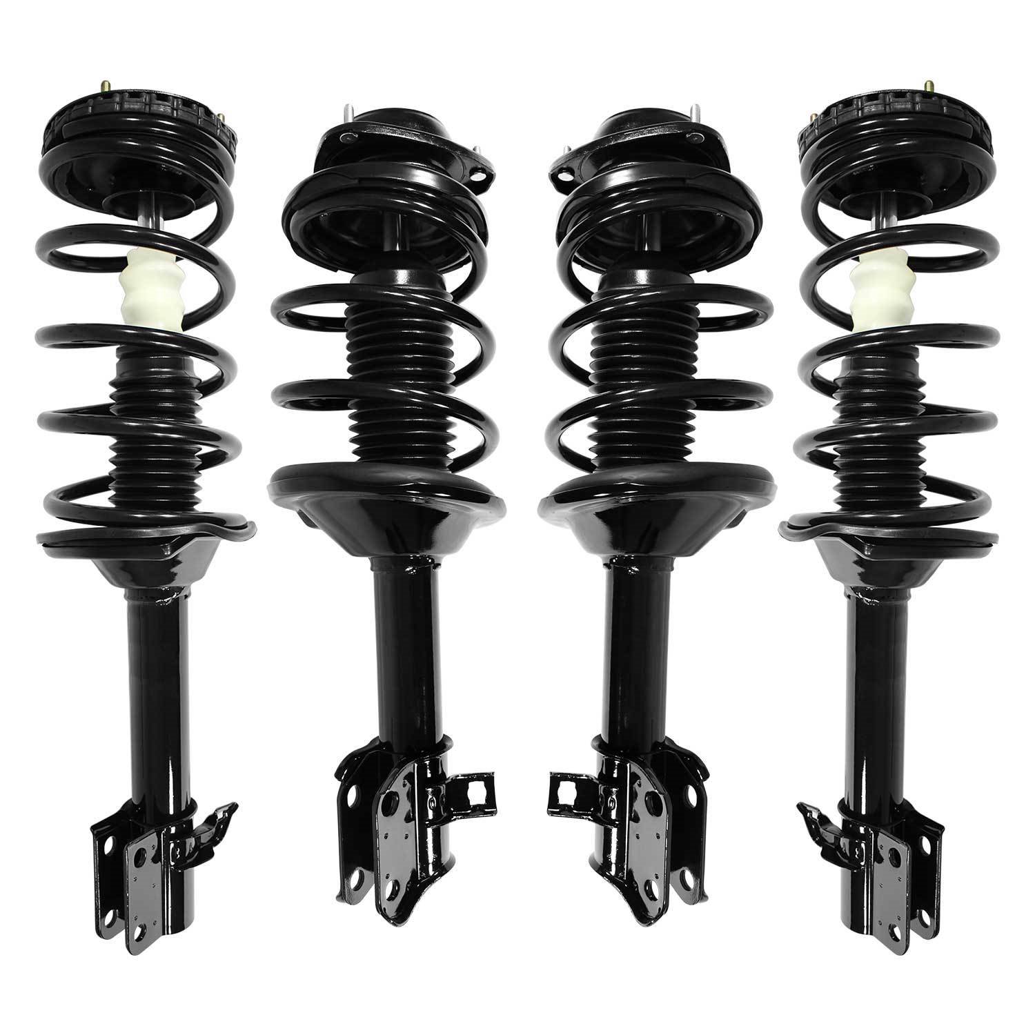 4-11897-15941-001 Front & Rear Suspension Strut & Coil Spring Assembly Kit Fits Select Subaru Forester