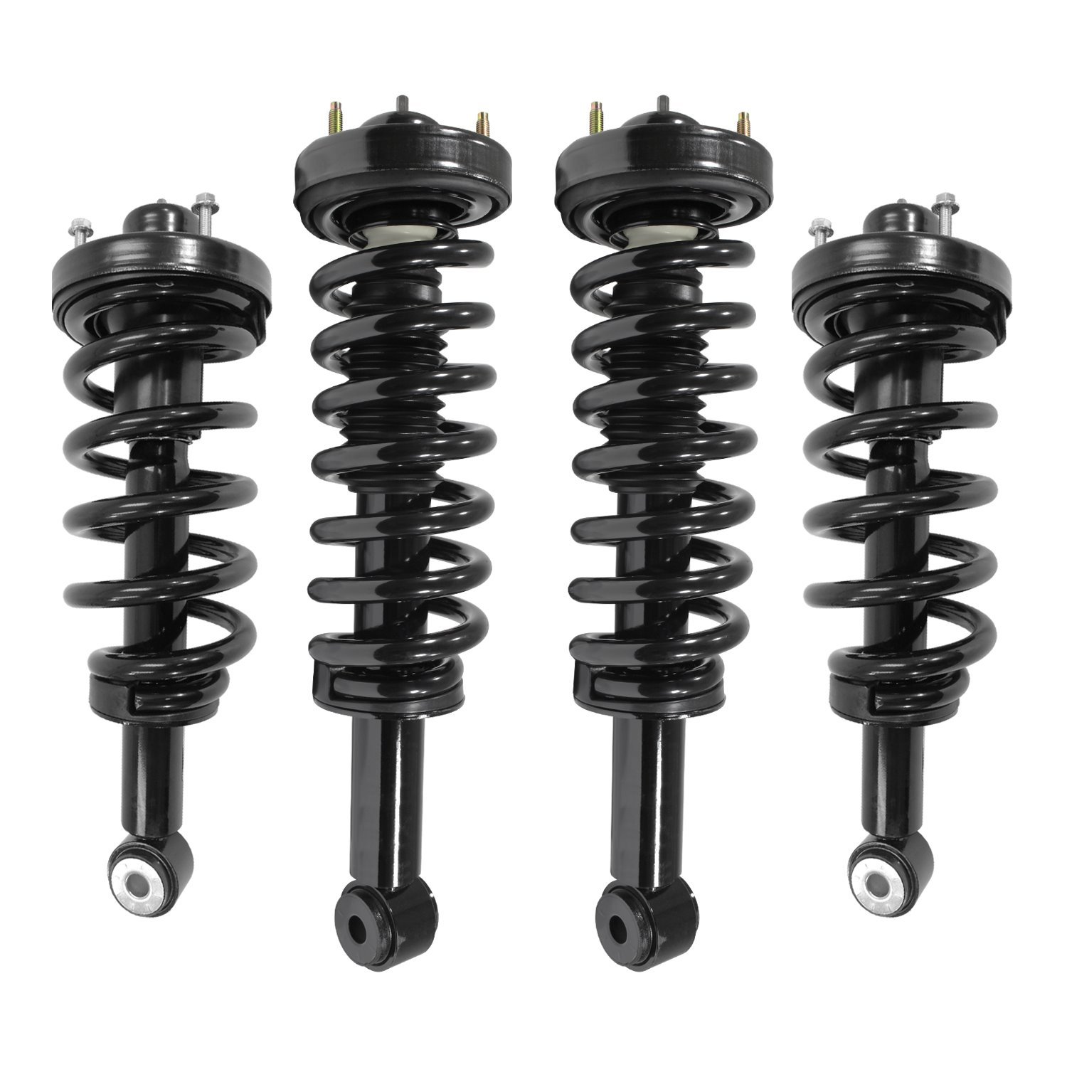 4-11900-16030-001 Front & Rear Suspension Strut & Coil Spring Assembly Kit Fits Select Ford Expedition, Lincoln Navigator