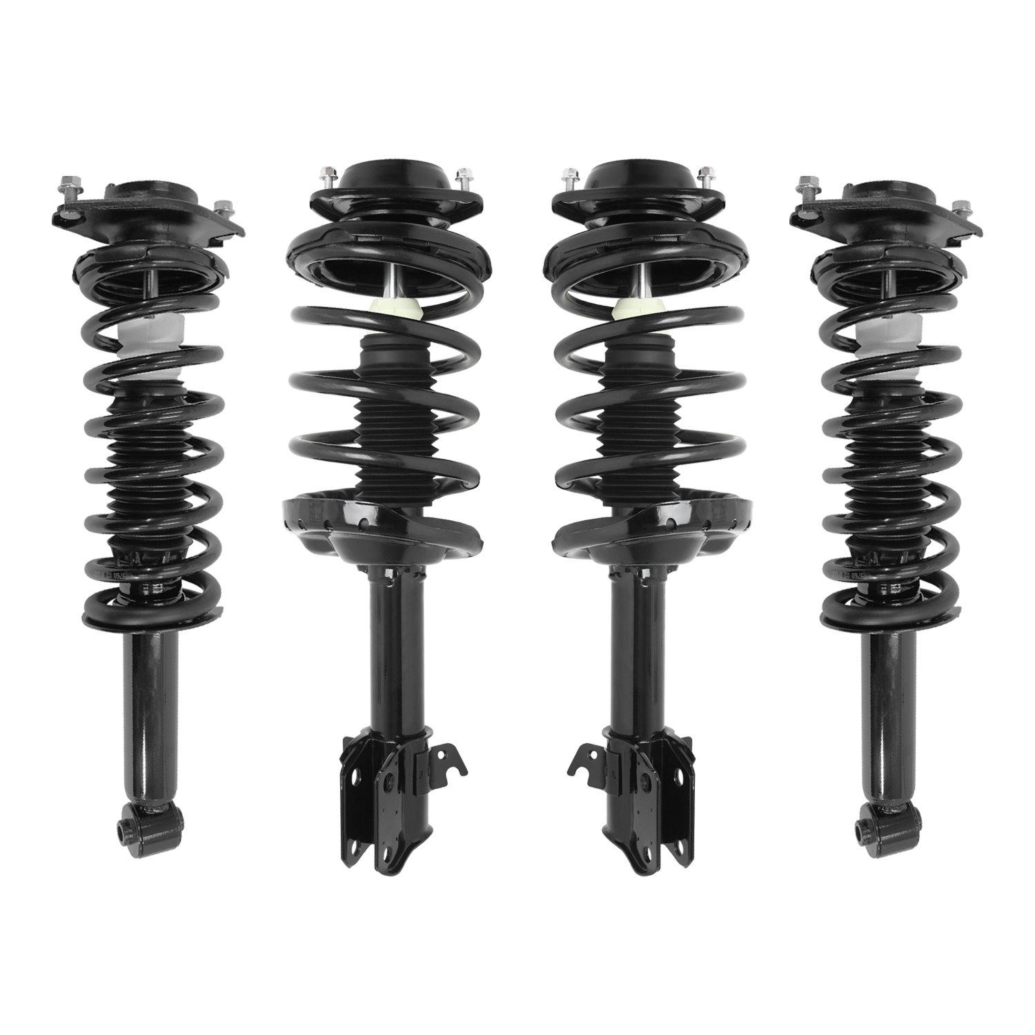 4-11911-15900-001 Front & Rear Suspension Strut & Coil Spring Assembly Kit Fits Select Subaru Outback