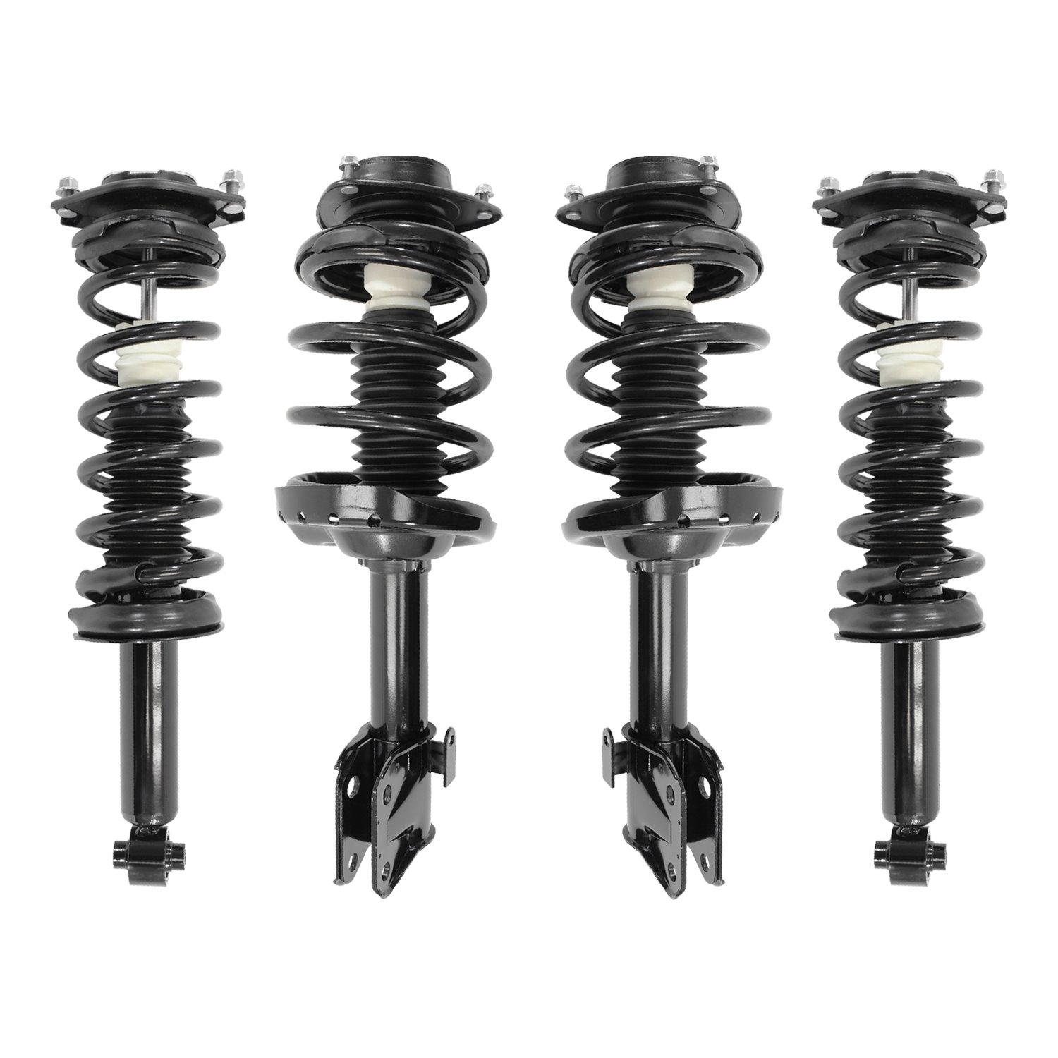 4-11917-16100-001 Front & Rear Suspension Strut & Coil Spring Assembly Kit Fits Select Subaru Forester
