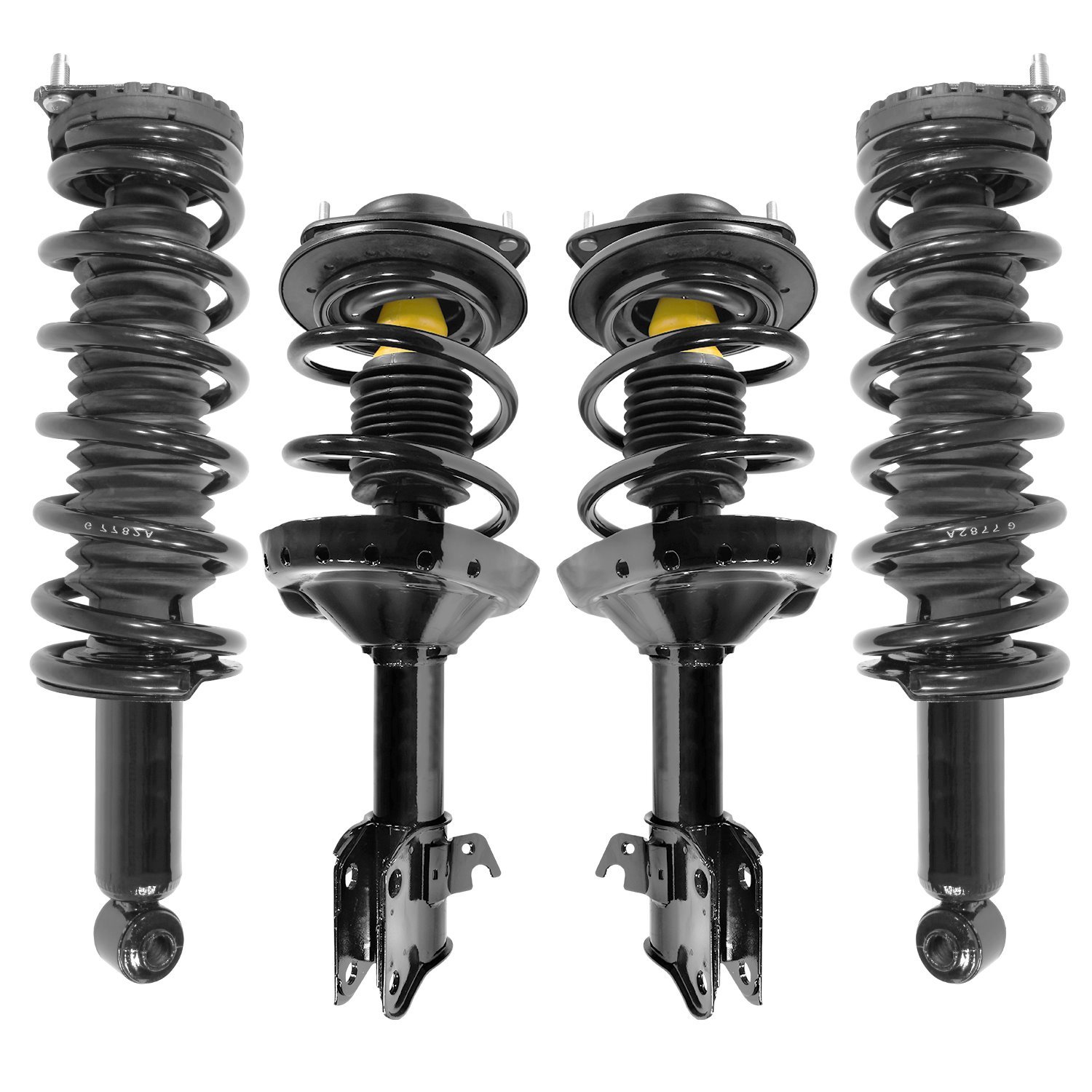 4-11923-15910-001 Front & Rear Suspension Strut & Coil Spring Assembly Kit Fits Select Subaru Legacy