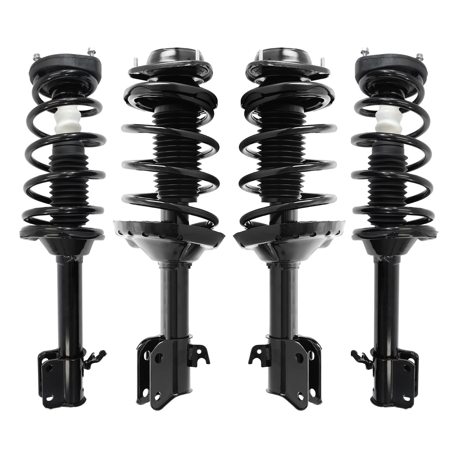 4-11925-15055-001 Front & Rear Suspension Strut & Coil Spring Assembly Kit Fits Select Subaru Forester