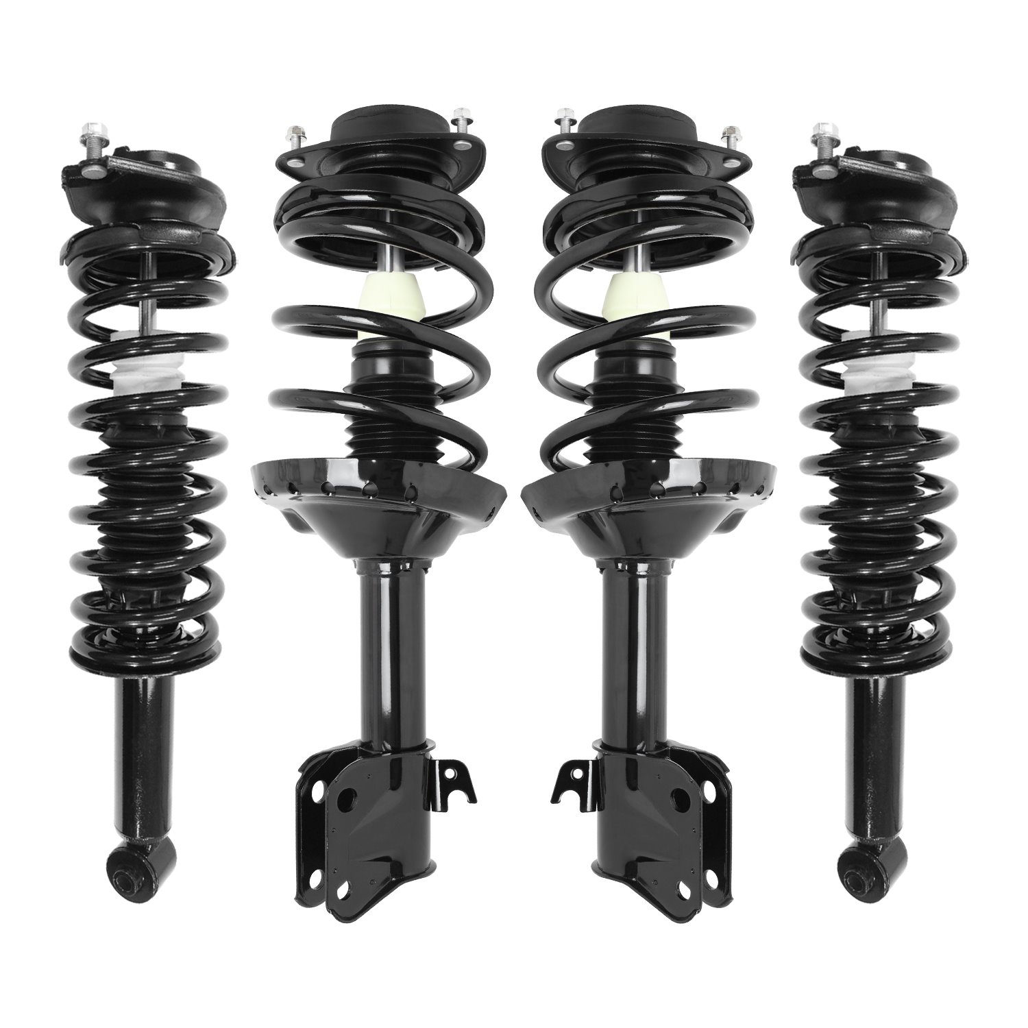 4-11927-15970-001 Front & Rear Suspension Strut & Coil Spring Assembly Kit Fits Select Subaru Forester