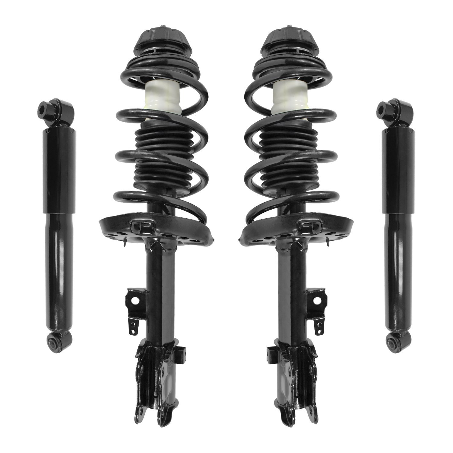 4-11933-259080-001 Front & Rear Suspension Strut & Coil Spring Assembly Fits Select Kia Soul