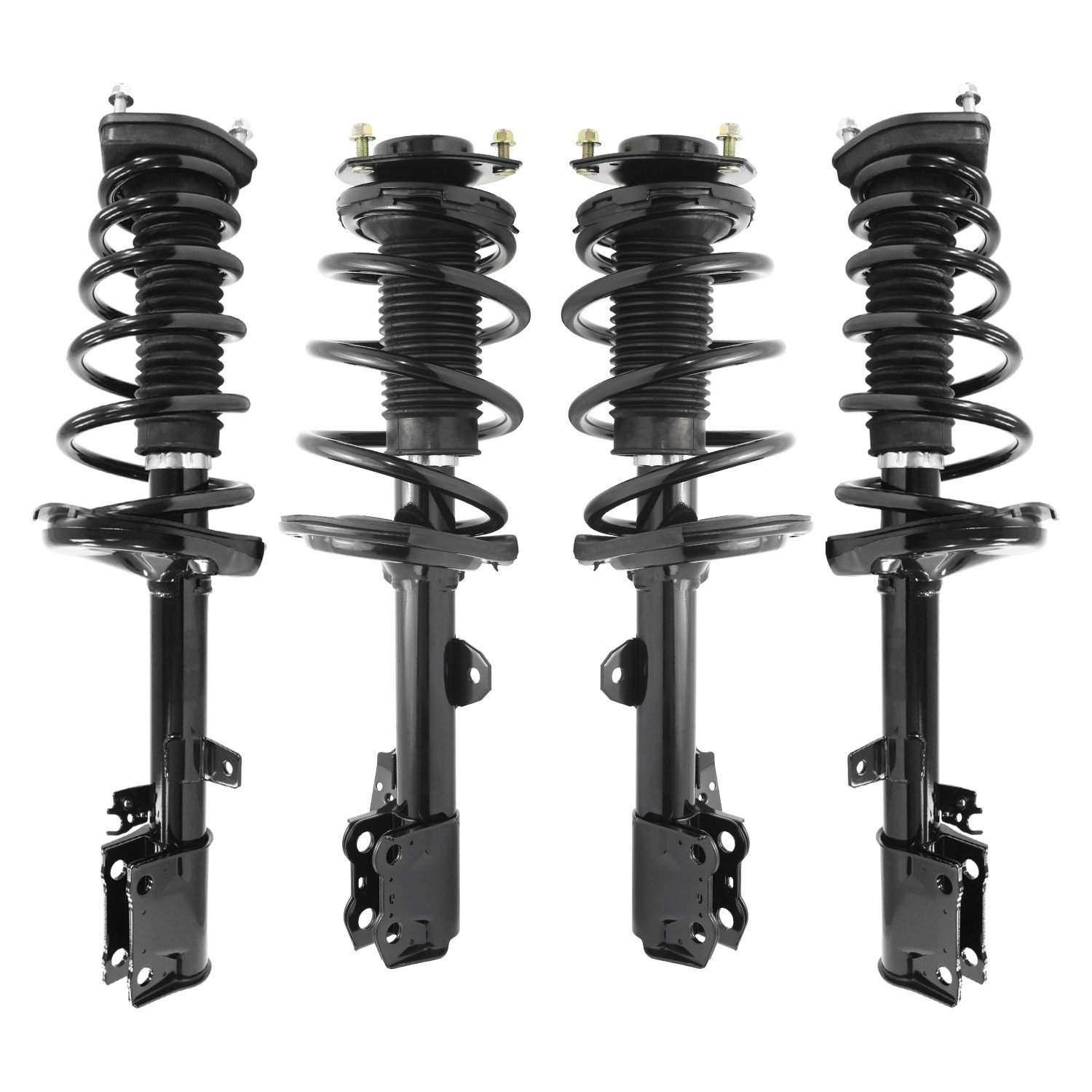 4-11935-15413-001 Front & Rear Suspension Strut & Coil Spring Assembly Kit Fits Select Toyota Venza