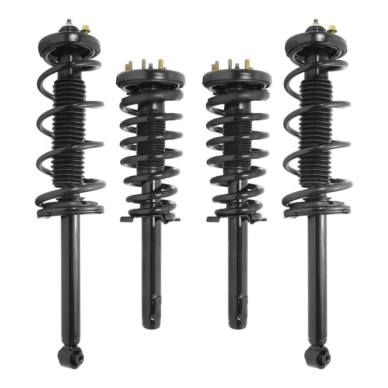 4-11951-15100-001 Front & Rear Suspension Strut & Coil Spring Assembly Kit Fits Select Acura TL