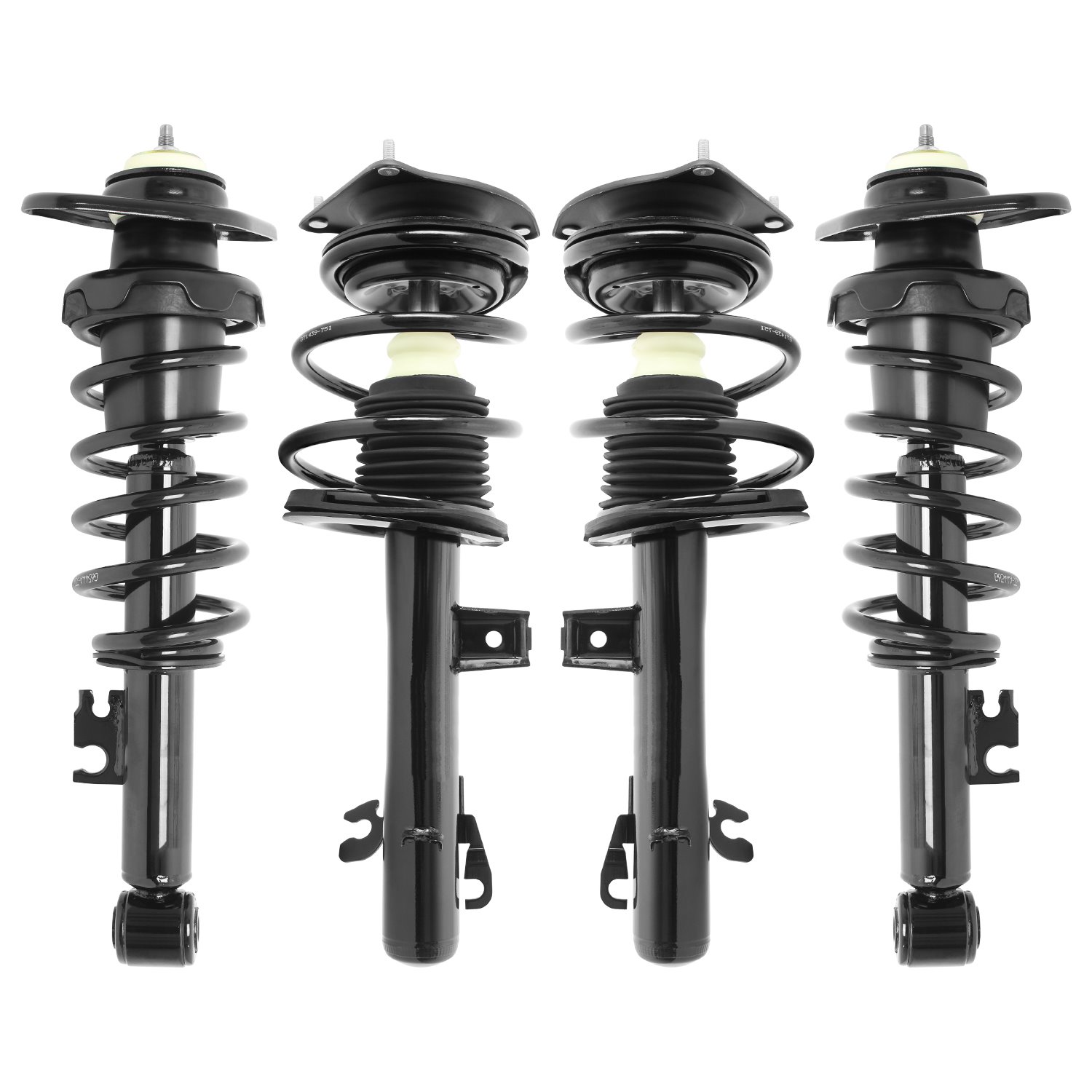4-11955-15131-001 Front & Rear Suspension Strut & Coil Spring Assembly Kit Fits Select Mini Cooper