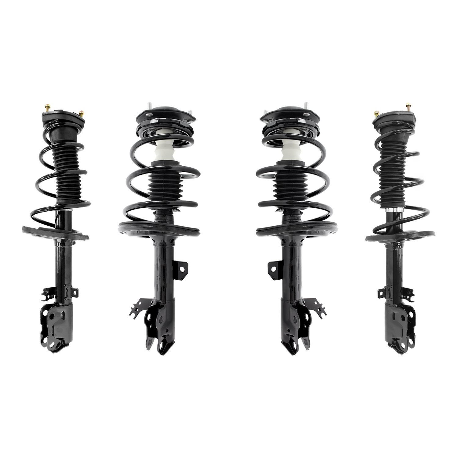 4-11975-15025-001 Front & Rear Suspension Strut & Coil Spring Assembly Kit Fits Select Toyota Camry