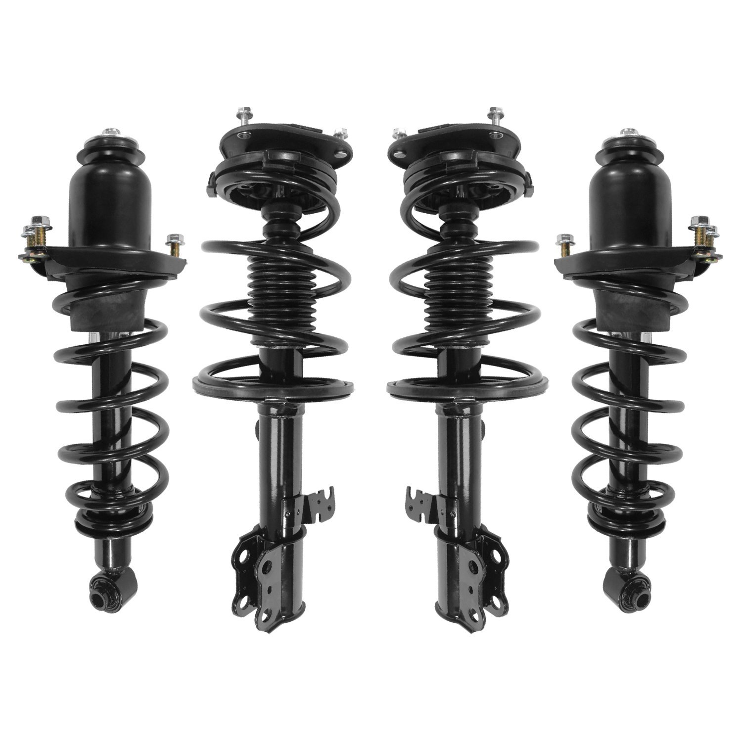 4-13031-15981-001 Front & Rear Suspension Strut & Coil Spring Assembly Kit Fits Select Toyota Celica