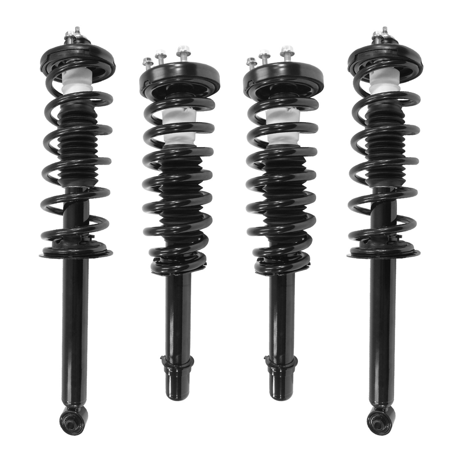 4-13103-16040-001 Front & Rear Suspension Strut & Coil Spring Assemby Set Fits Select Acura TSX