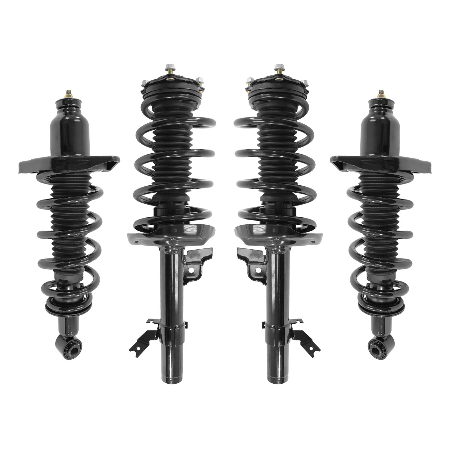 4-13251-16073-001 Front & Rear Suspension Strut & Coil Spring Assembly Kit Fits Select Acura MDX
