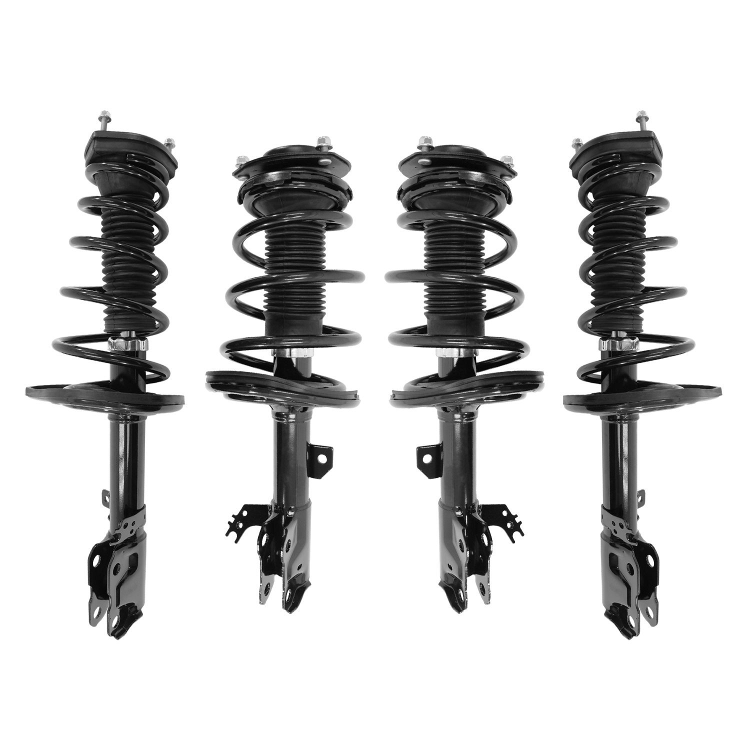 4-13281-16081-001 Front & Rear Suspension Strut & Coil Spring Assembly Kit Fits Select Toyota Avalon