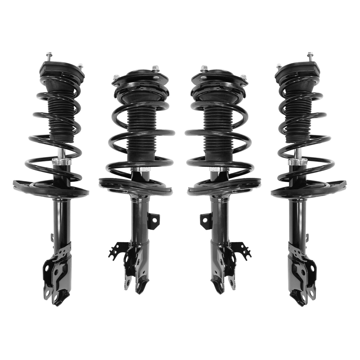 4-13281-16083-001 Front & Rear Suspension Strut & Coil Spring Assembly Kit Fits Select Toyota Avalon