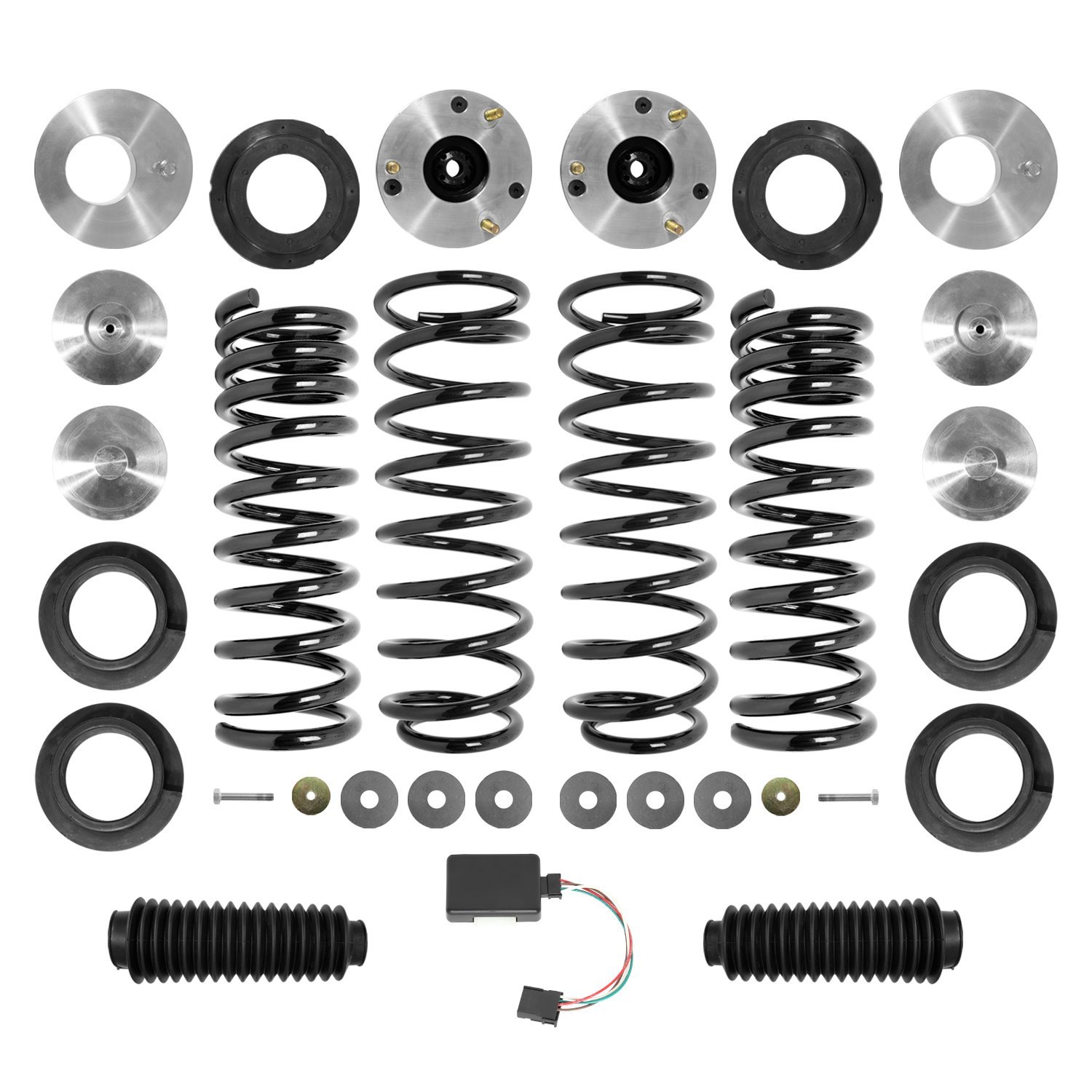 4K-30-172000 Air Spring To Coil Spring Conversion Kit Fits Select Land Rover Range Rover