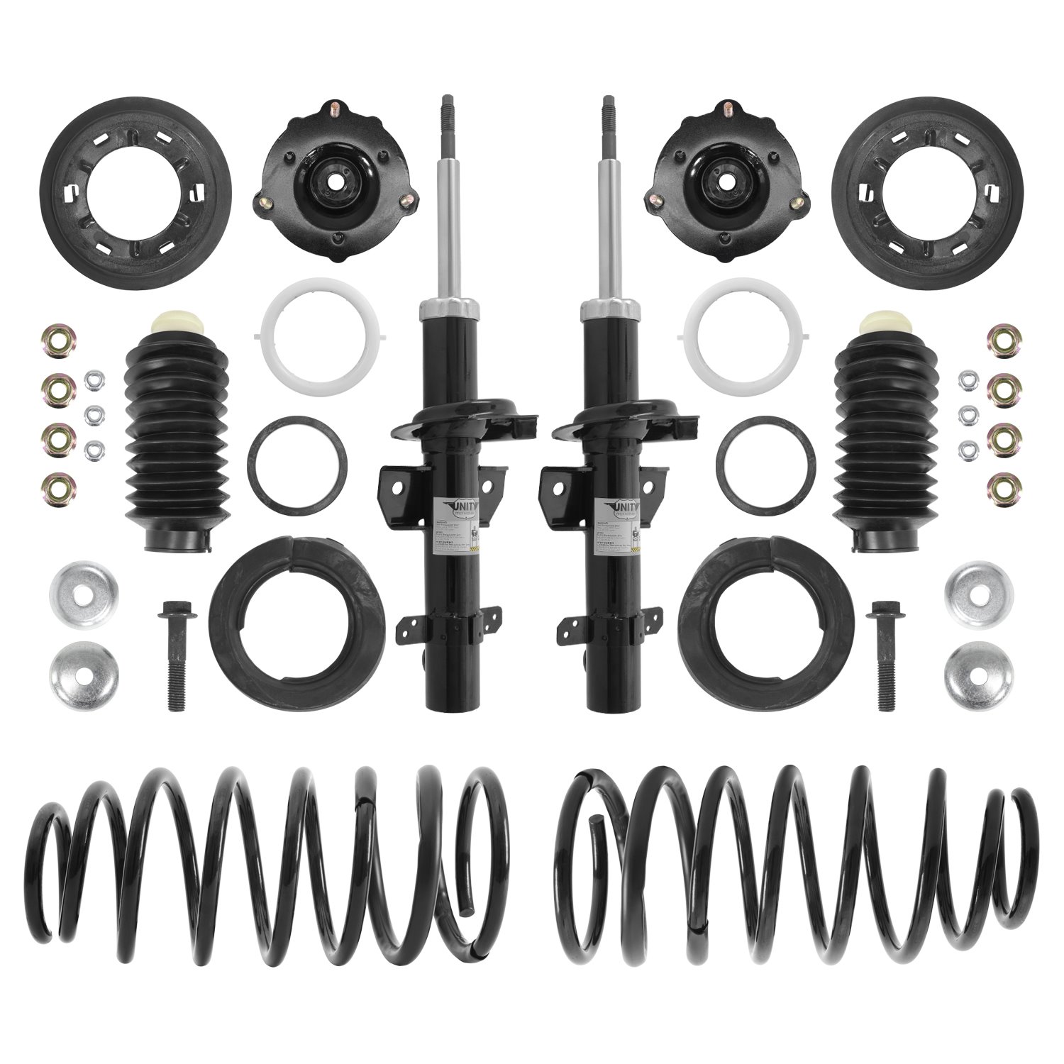 61100c Air Spring To Coil Spring Conversion Kit Fits Select Lincoln Continental