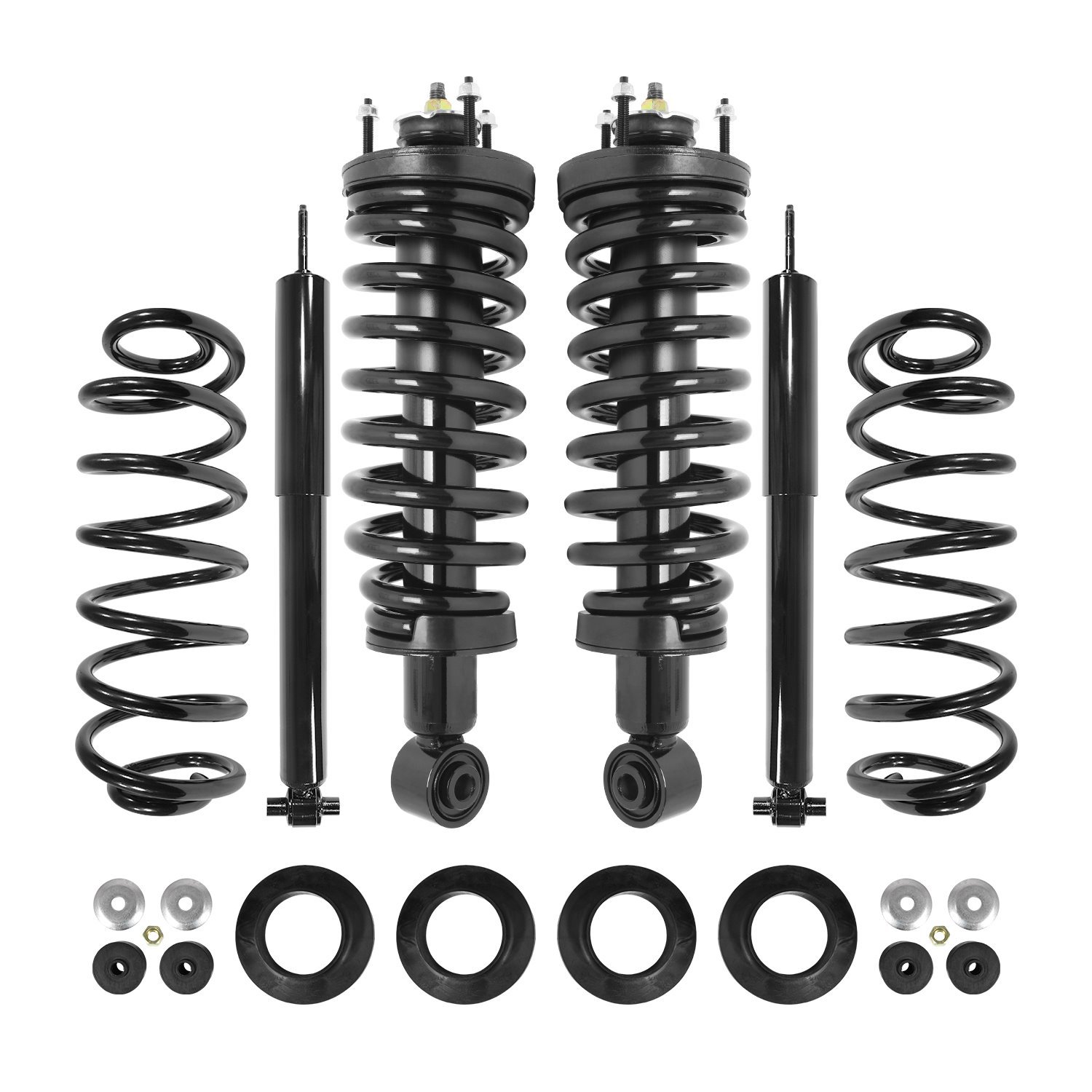 4-61800C-65993c-001 Air Spring To Coil Spring Conversion Kit Fits Select Ford/Lincoln/Mercury