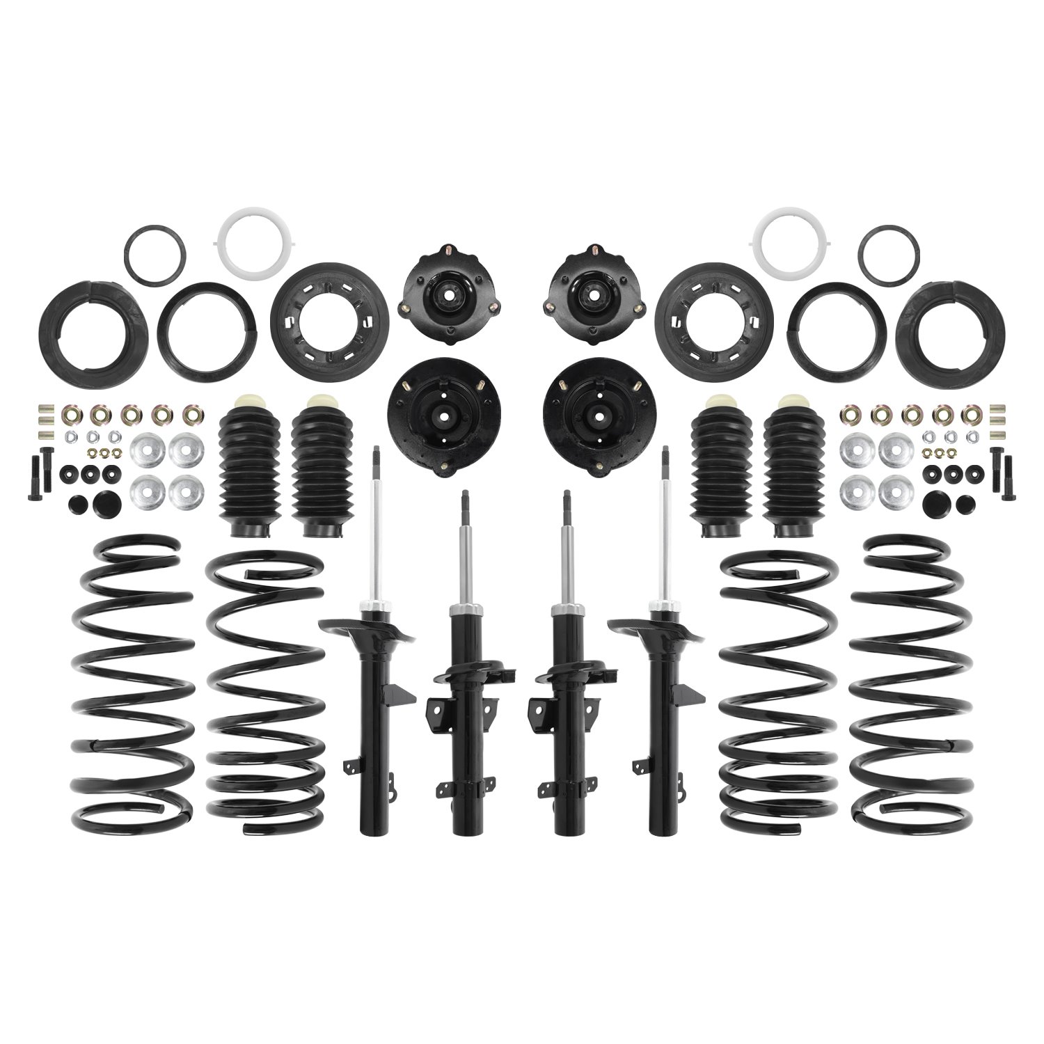 68100c Air Spring To Coil Spring Conversion Kit Fits Select Lincoln Continental