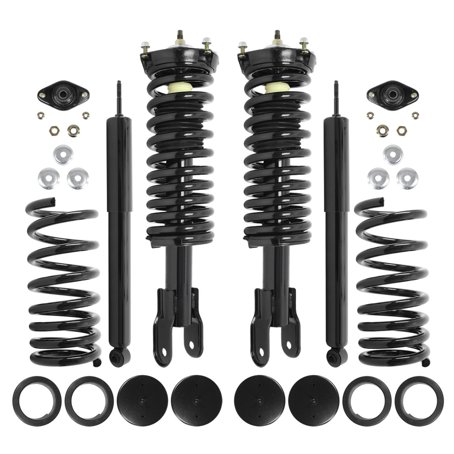 68110c Air Spring To Coil Spring Conversion Kit Fits Select Lincoln Mark VIII